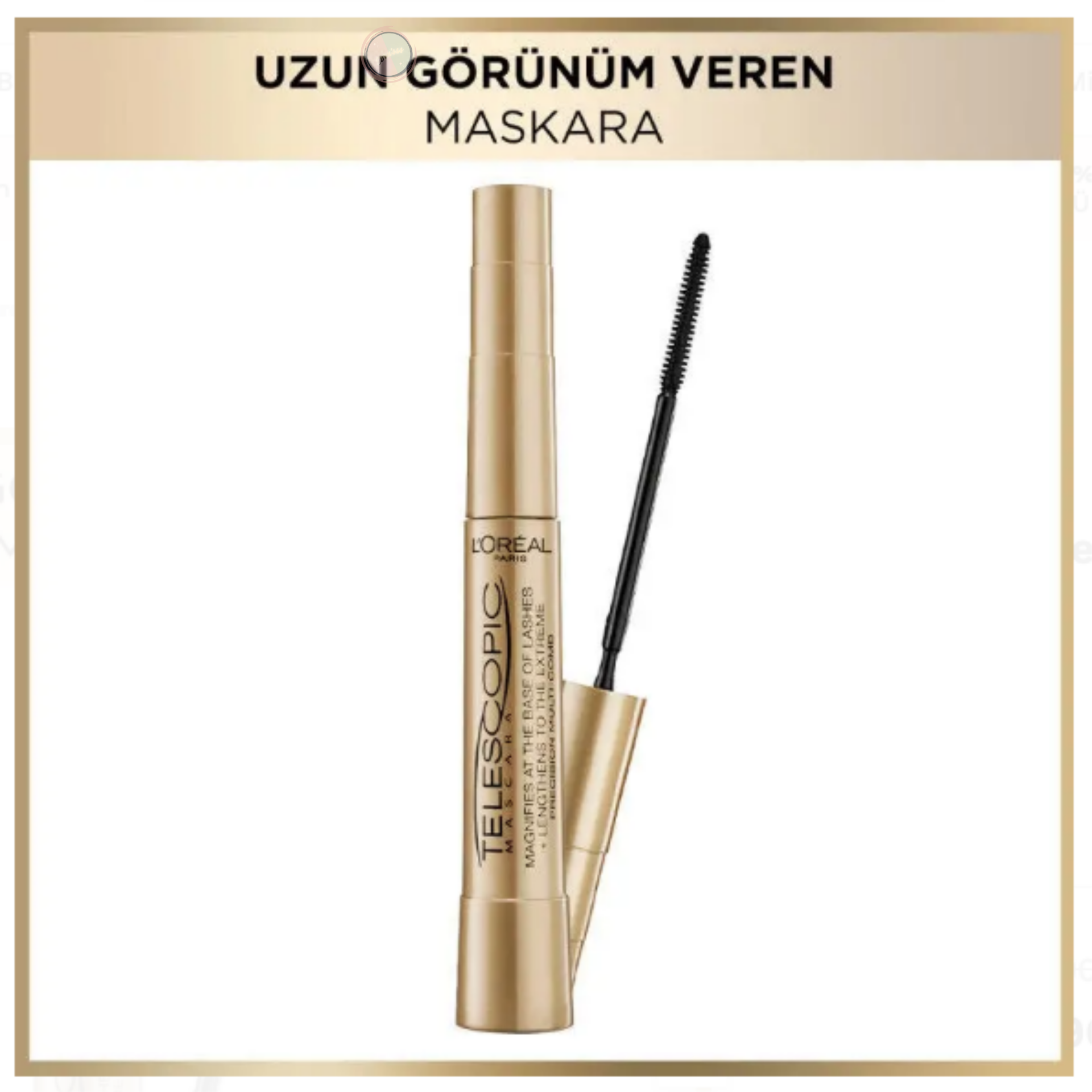 L'Oréal Paris Telescopic Gold Maskara - Siyah