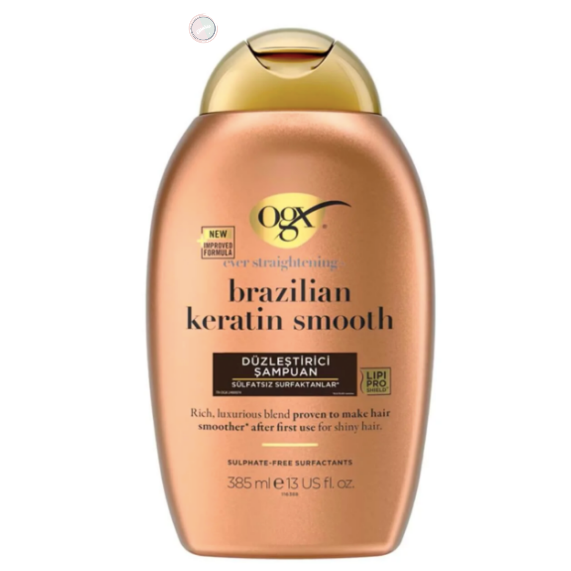 OGX Brazilian Keratin Smooth Şampuan 385 ml