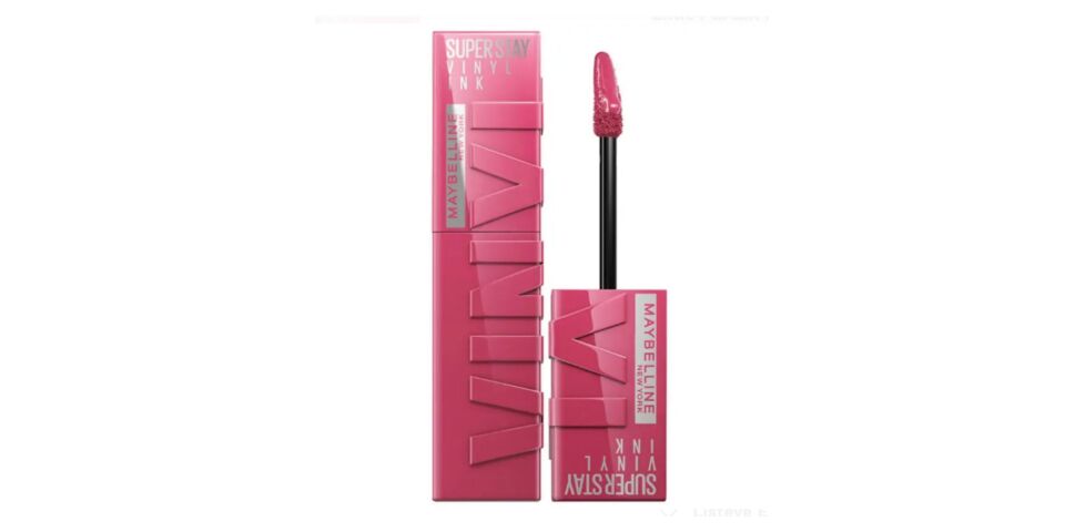 Maybelline Super Stay Vinyl Ink - Likit Parlak Ruj No 20 Coy