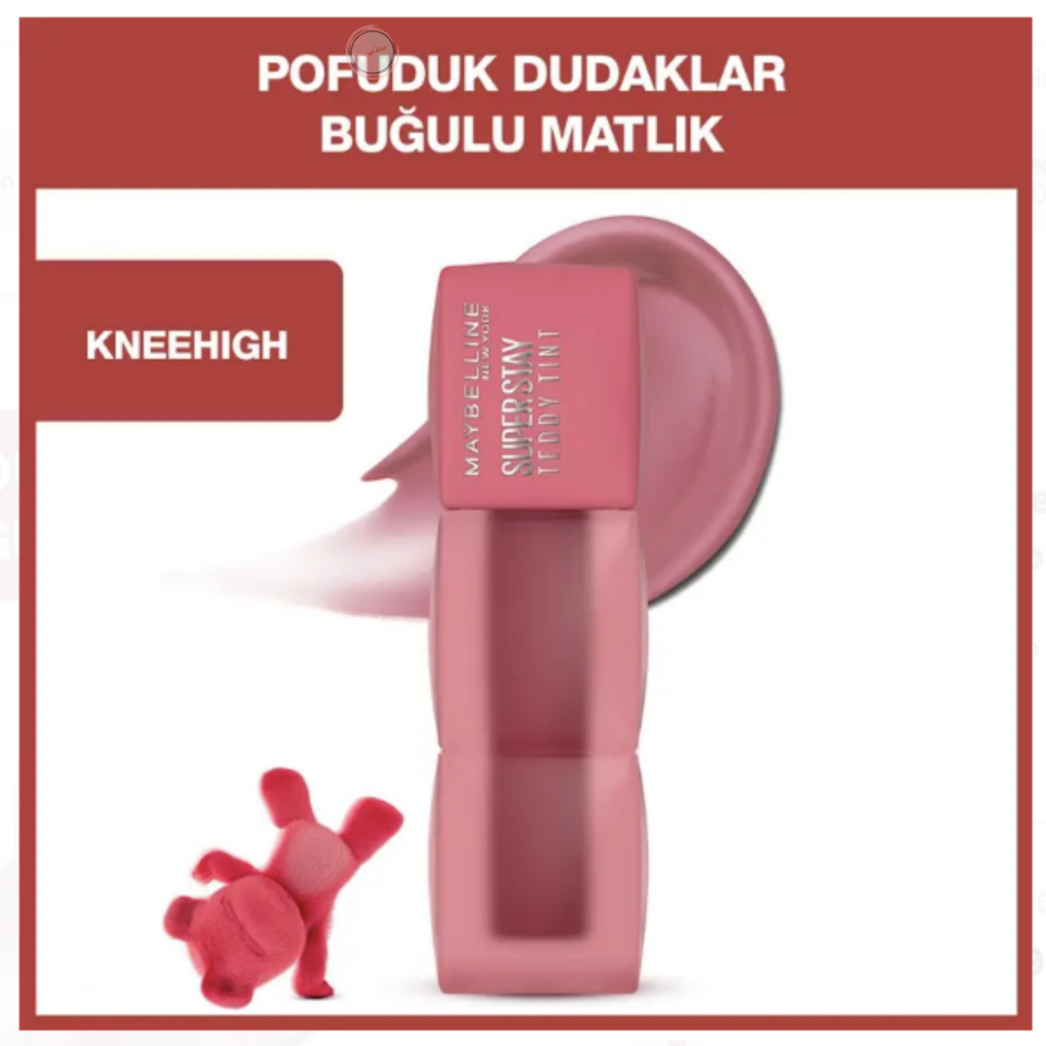 Maybelline Super Stay Teddy Tint - Likit Mat Ruj No: 55 Kneehigh