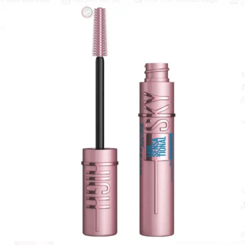 Maybelline Lash Sensational Sky High Waterproof - Suya Dayanıklı Maskara Black / Siyah