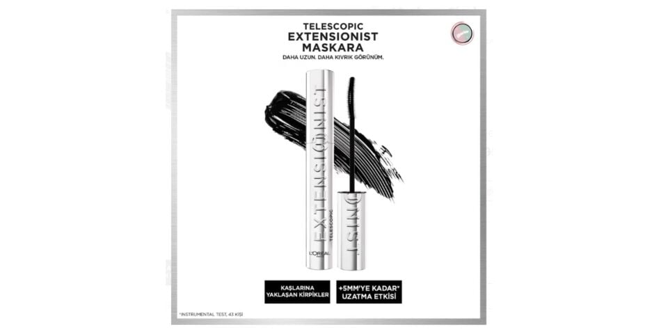 Loreal Paris Telescopic Extensionist - Maskara Siyah