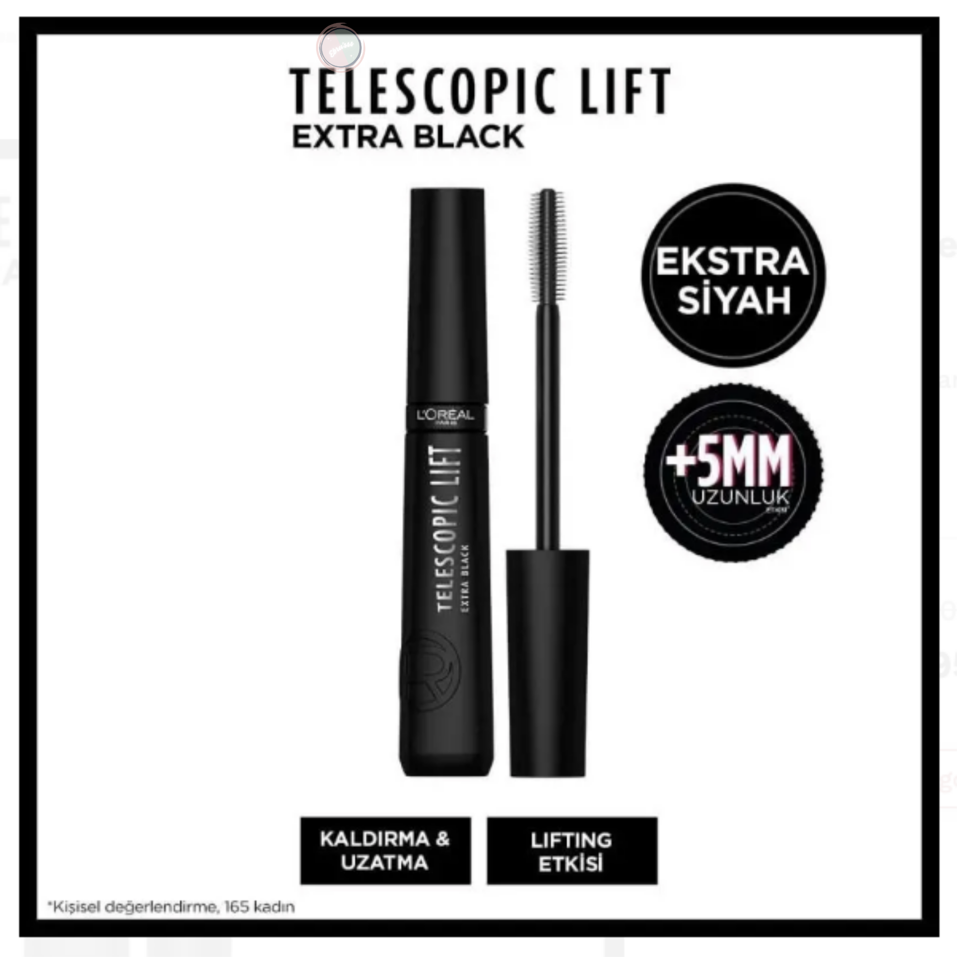 L'Oréal Paris Telescopic Lift Maskara - Extra Black
