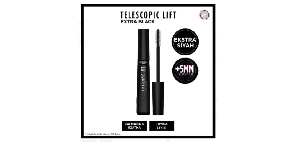 Loreal Paris Telescopic Lift Maskara - Extra Black