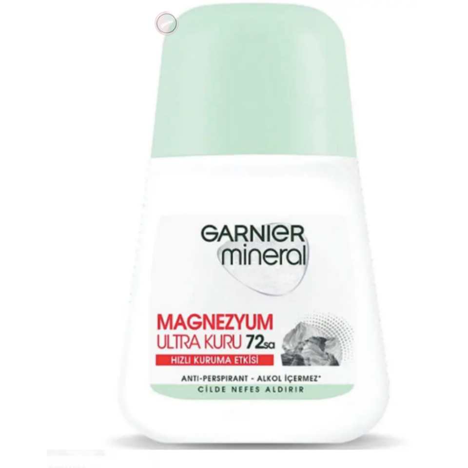 Garnier Mineral Magnezyum Ultra Kuru Roll-on Deodorant-50 ML