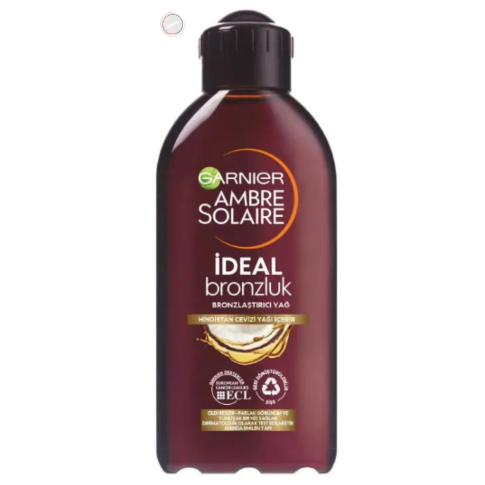 Garnier Ambre Solaire Ideal Bronzluk Bronzlaştırıcı Yağ 200 ml