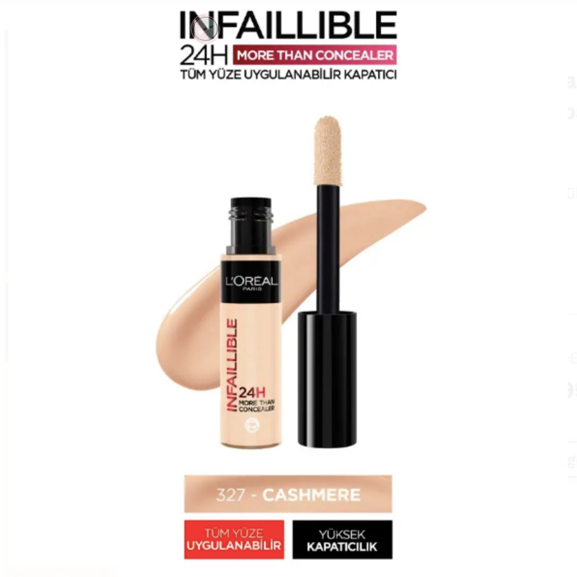 L'Oreal Paris Infaillible Kapatıcı 327