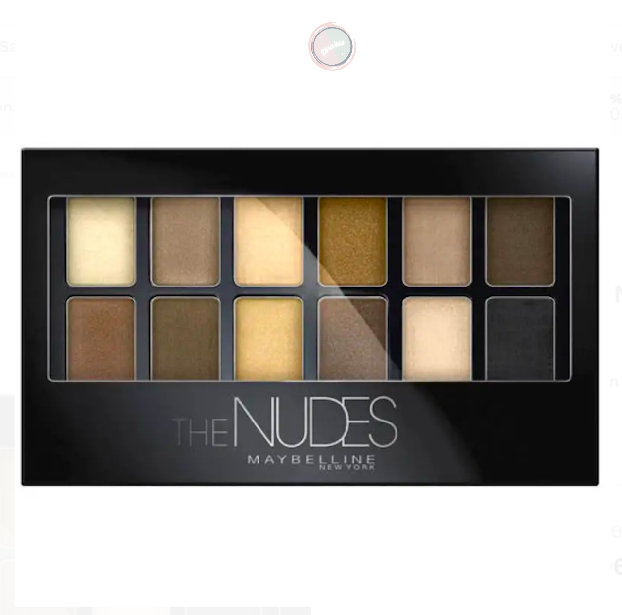 Maybelline New York The Nudes Far Paleti No:01