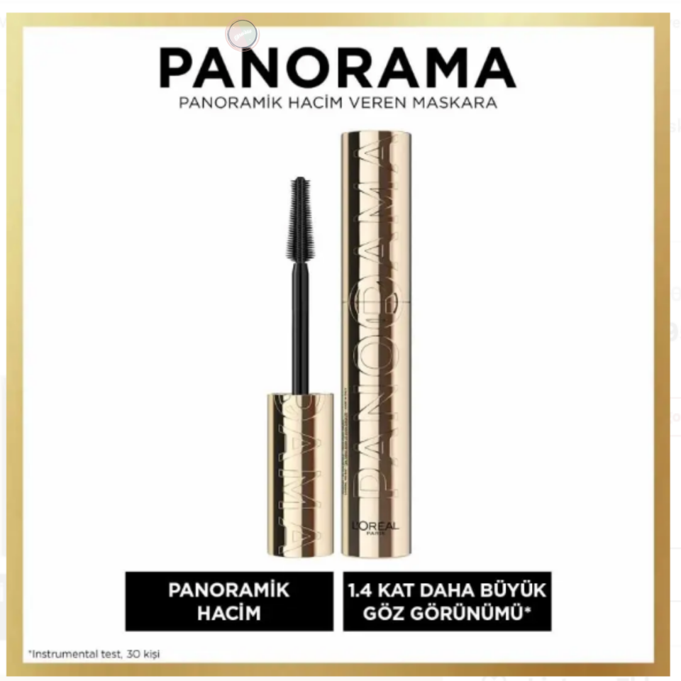 L'Oréal Paris Panorama Maskara - Siyah