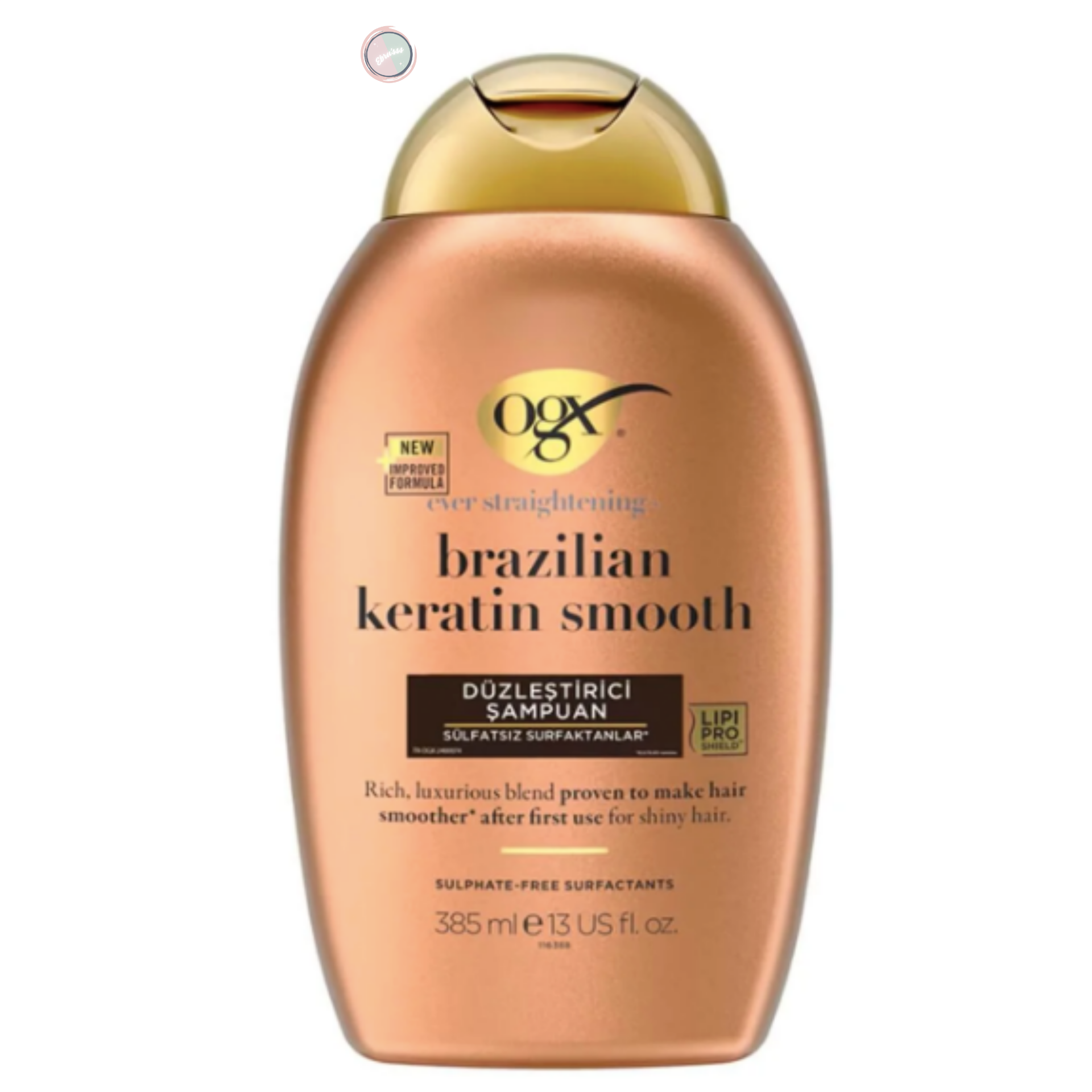 OGX Brazilian Keratin Smooth Şampuan 385 ml