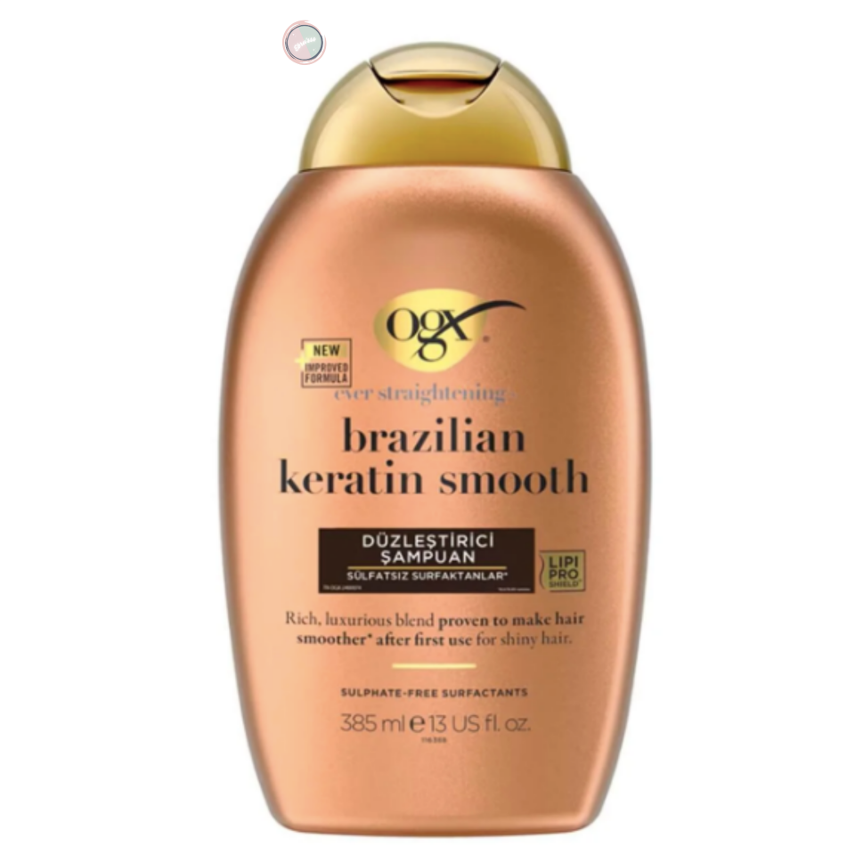 OGX Brazilian Keratin Smooth Şampuan 385 ml